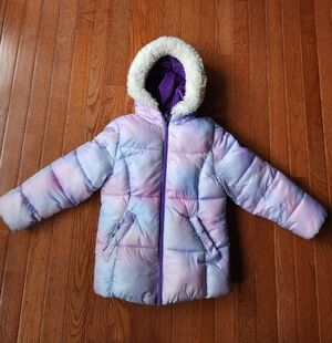 Colorful Hooded Puffer Jacket